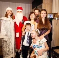 Олег Сорокин принял участие в акции &quot;Дед Мороз идет в гости&quot;