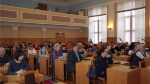 Награждение победителей трех конкурсов состоялось в большом зале администрации Чебоксар