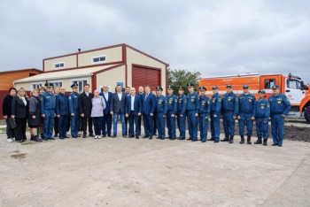  Новое пожарное депо открыли в Цивильском районе Чувашии