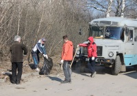 Более 40 тыс. нижегородцев приняли участие в первом в 2014 году городском субботнике 