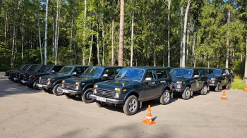 Новые патрульные машины вручили охотоведам и лесникам Нижегородской области
