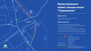 Эксперты и представители трудовых коллективов обсудили размещение новой станции метро в Сормове