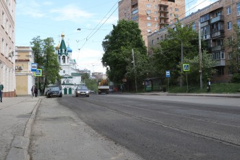 Замена трамвайных путей завершилась в Нижнем Новгороде на улице Добролюбова   