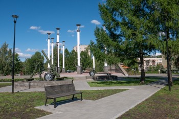 Благоустройство площади Жукова завершили в Нижнем Новгороде