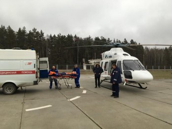 Выксунского подростка с травмами головы и позвоночника в экстренном порядке доставили на вертолете в Нижний Новгород