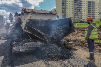 Ремонтные работы проводятся на 9 дорожных объектах Чебоксар