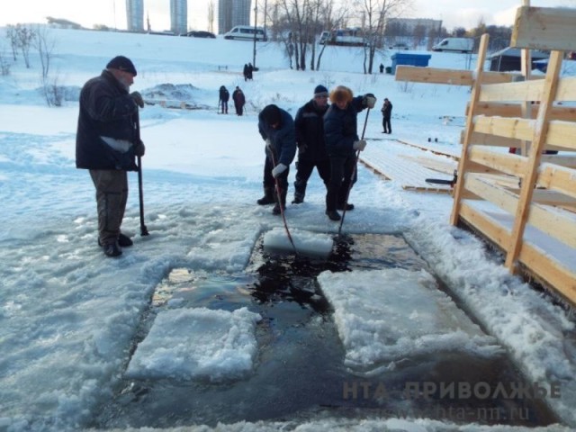Крещенские купели в Нижнем Новгороде будут освящены вечером 18 января