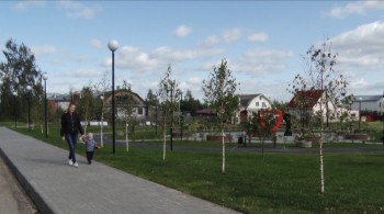 Нацпроекты на село: благоустроенный сквер открыли в деревне Березовка Нижегородской области