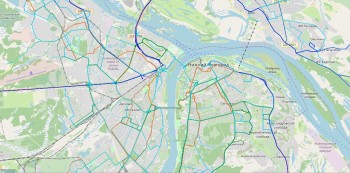 Новые маршруты транспорта планируют организовать в Нижнем Новгороде к 2025 году
