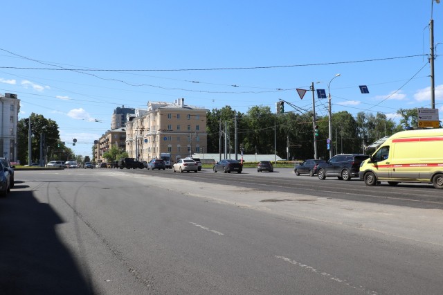 В Нижнем Новгороде сняты ограничения для движения транспорта на участке дороги на площади Лядова