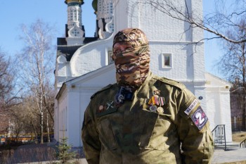 Нижегородские казаки проводили своих сослуживцев на СВО