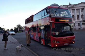 Двухэтажные экскурсионные автобусы вновь будут курсировать по Нижнему Новгороду