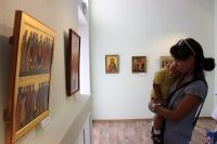В Сарове открылась выставка «Современное храмовое искусство»