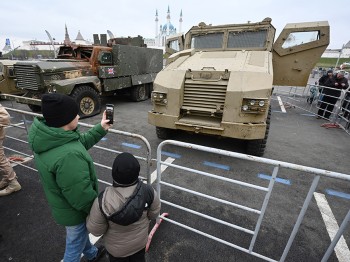 Выставку трофейной техники НАТО в Казани посетили более 42,5 тыс. человек