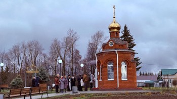 Часовню в память о погибших детях и педагогах освятили в чувашском Эльбарусово