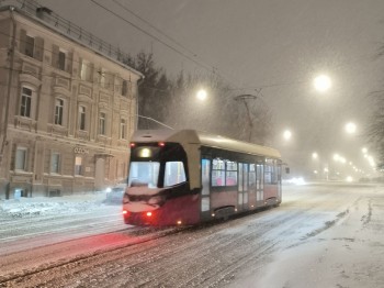 Трамваи в Нижнем Новгороде в новогоднюю ночь будут курсировать до 2:00