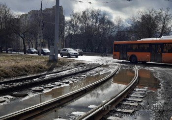 Трамвайные пути на участке Окского съезда в Нижнем Новгороде заменят к сентябрю