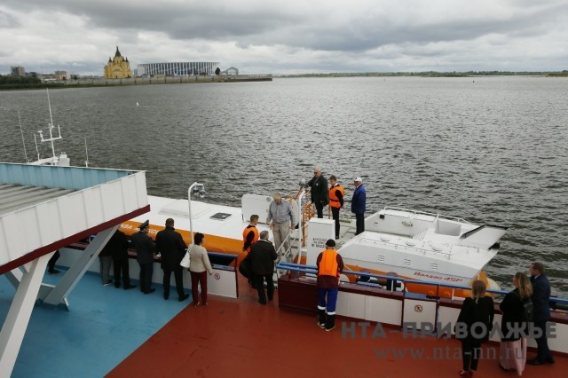 Рейс "Валдаев" от Нижневолжской набережной до Стрелки запустили в Нижнем Новгороде