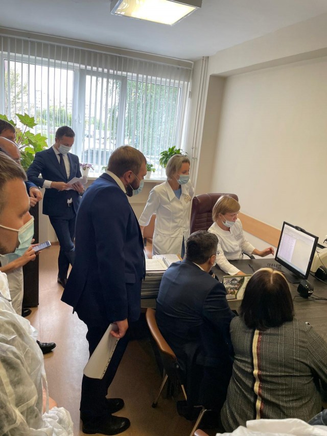 Замминистра здравоохранения РФ Павел Пугачев оценил внедрение цифровых сервисов в нижегородских медучреждениях 