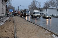 Технология ресайклирования применена при ремонте дороги по ул. Б. Хмельницкого в Чебоксарах