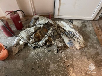 Пациент пострадал при пожаре в наркоцентре в Башкирии