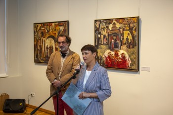 В НГХМ открылась выставка Ашота Хачатряна