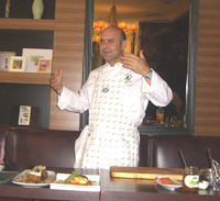 Шеф-повар с Кипра Андонис Николау провел мастер-класс в рамках фестиваля средиземноморской кухни в кафе &quot;Карамель&quot;