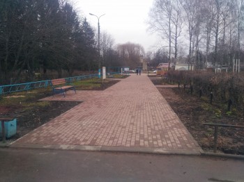 Сквер в поселке Волжский Кстовского района преобразился благодаря нацпроекту "Жилье и городская среда"