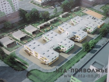 Детсад в микрорайоне &quot;Бурнаковский&quot; в Нижнем Новгороде готов на 60%