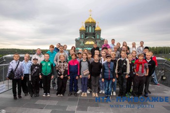 Нижегородские школьники побывали в парке "Патриот"
