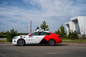 Испытания полностью беспилотного автомобиля прошли в татарстанском Иннополисе (ВИДЕО)