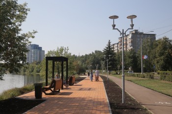 Благоустройство 32 общественных пространств и 52 дворов проведено в этом году в Нижнем Новгороде по нацпроекту