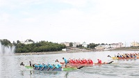 Восемь команд из Чувашии, Татарстана, Московской области приняли участие в открытом чемпионате г. Чебоксары по гребле в классе &quot;Дракон&quot;