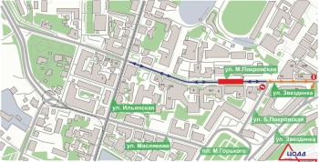 Участок М. Покровской в Нижнем Новгороде перекроют до 31 июля