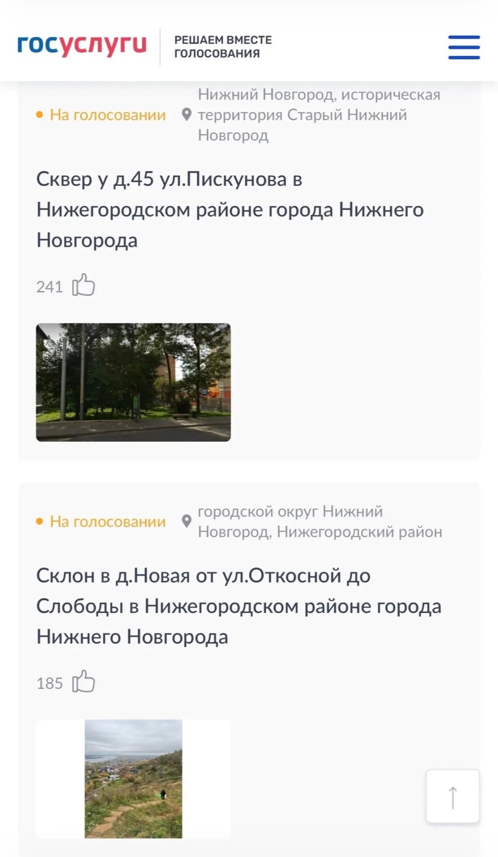 Глеб Никитин проголосовал за обновление общественных пространств в 2027 году