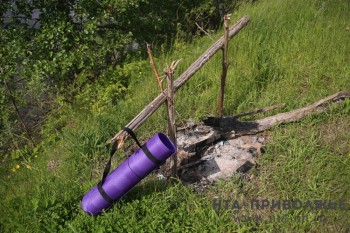 Школьник в Прикамье попал в больницу после падения в костёр