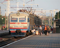 В Нижегородской области горел электровоз пассажирского поезда Н.Новгород-Москва