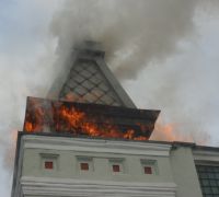 Сотрудники нижегородского ГУ МЧС ликвидировали пожар на Нижегородской ярмарке