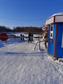 Ледовую переправу через Суру открыли в Пильнинском районе 