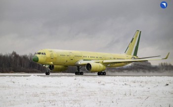 Собранный в Казани Ту-214 провел первый полет