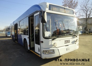 Маршрут двух троллейбусов изменили в Ижевске из-за ДТП