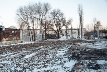 Снос общежития завершен на Привокзальной площади в Саратове