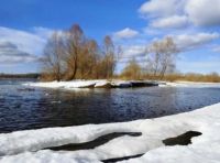 Подъем уровня воды на 10 см зарегистрирован на реке Волга в Нижнем Новгороде