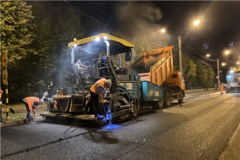 Асфальт на проспекте Ивана Яковлева в Чебоксарах заменили благодаря нацпроекту &quot;Безопасные качественные дороги&quot;