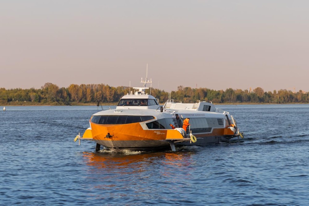 Около 121 тысячи пассажиров перевезли скоростные суда в Нижегородской области за сезон навигации 2025 года
