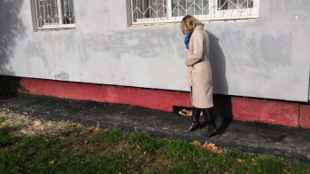 Отмостку вокруг дома на улице Веденяпина отремонтировали после предписания жилинспекции