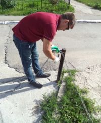 Незаконно установленные ограждения демонтированы на парковке по ул.Маршака в Чебоксарах