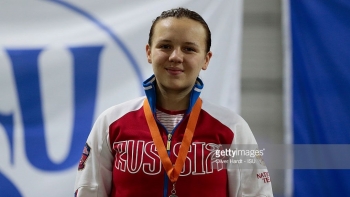 Нижегородка Дарья Качанова завоевала сразу три золотых медали на первенстве России по конькобежному спорту