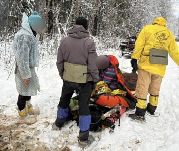 21-летнюю туристку эвакуировали в больницу с маршрута в Удмуртии