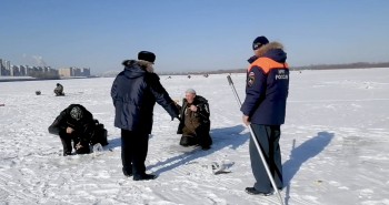 Рейды по местам скопления рыбаков проводят в Нижнем Новгороде